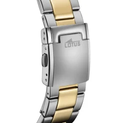 Lotus Herrenuhr Edelstahl silbergold Lotus Classic Armbanduhr UL18801/3