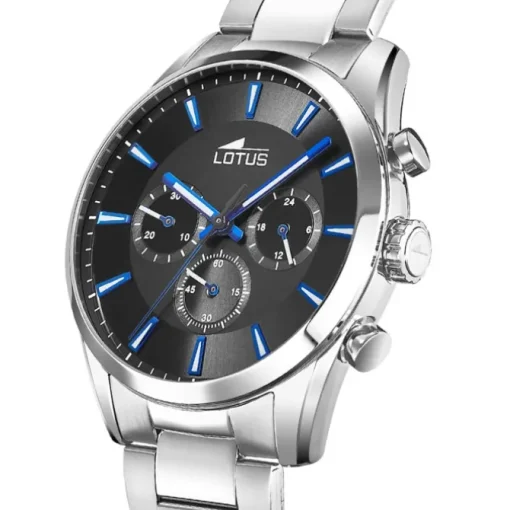 Lotus Herrenuhr Edelstahl silber Lotus Classic Armbanduhr UL18922/2