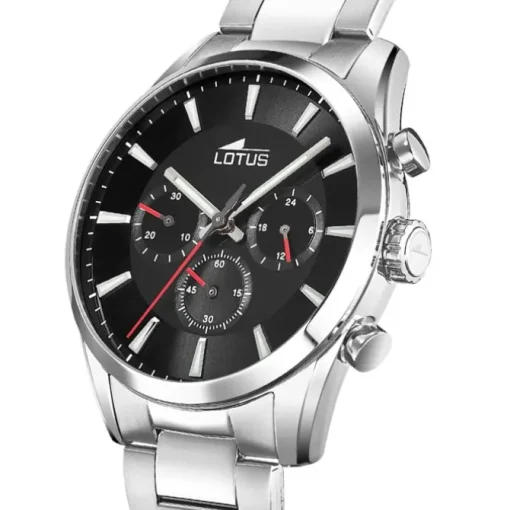 Lotus Herrenuhr Edelstahl silber Lotus Classic Armbanduhr UL18922/3