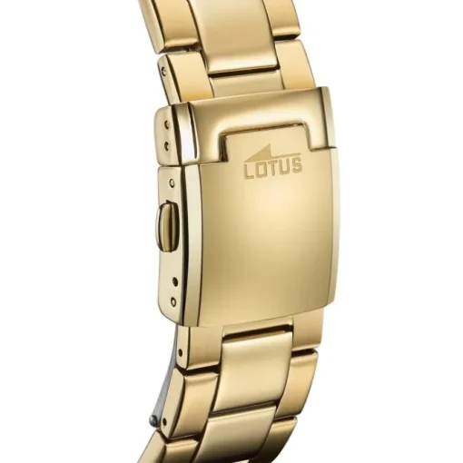 Lotus Herrenuhr Edelstahl gold Lotus Classic Armbanduhr UL18802/1