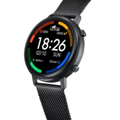 Lotus Herrenuhr Edelstahl Silikon schwarz Multifunktion Armbanduhr UL50043/1