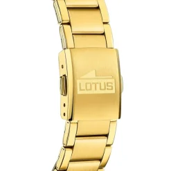 Lotus Herrenuhr Edelstahl gold Lotus Minimalist Armbanduhr UL15955/2