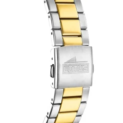 Lotus Herrenuhr Edelstahl silbergold Lotus Classic Armbanduhr UL18852/5