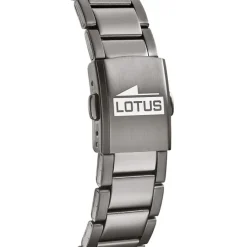 Lotus Herrenuhr Edelstahl schwarz Lotus Classic Armbanduhr UL18686/5