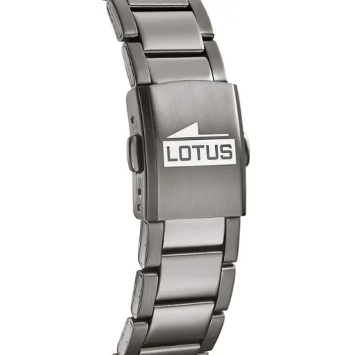 Lotus Herrenuhr Edelstahl schwarz Lotus Classic Armbanduhr UL18686/5