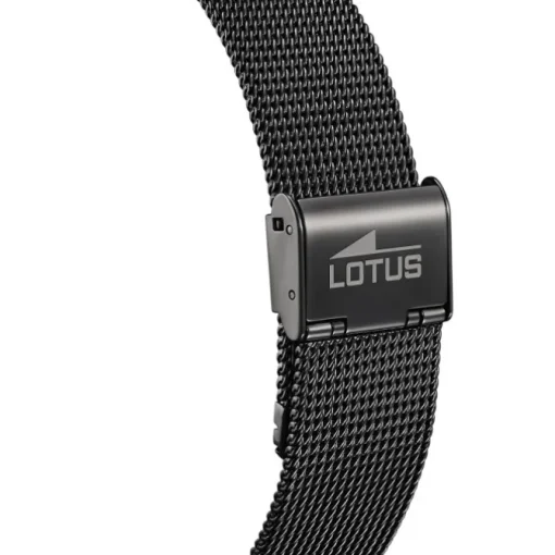 Lotus Herrenuhr Edelstahl schwarz Lotus Classic Armbanduhr UL18804/1