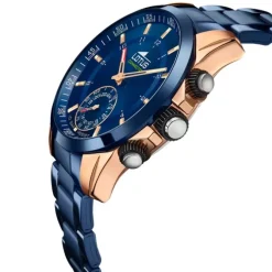 Lotus Herrenuhr Edelstahl blau Lotus Classic Armbanduhr UL18809/1