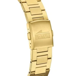 Lotus Herrenuhr Edelstahl gold Lotus Classic Armbanduhr UL18837/1