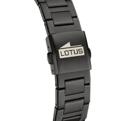 Lotus Herrenuhr Edelstahl schwarz Lotus Classic Armbanduhr UL18849/1