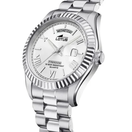 Lotus Herrenuhr Edelstahl silber Lotus Classic Armbanduhr UL18854/1