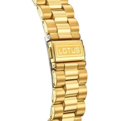 Lotus Herrenuhr Edelstahl gold Lotus Classic Armbanduhr UL18857/7