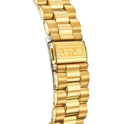 Lotus Herrenuhr Edelstahl gold Lotus Classic Armbanduhr UL18857/7