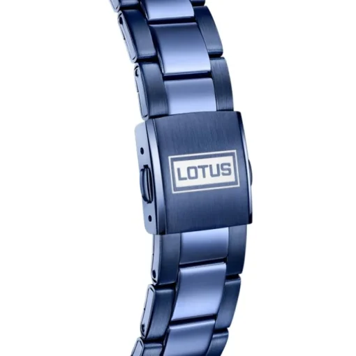 Lotus Herrenuhr Edelstahl blau Lotus Classic Armbanduhr UL18904/1
