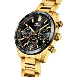 Lotus Herrenuhr Edelstahl gold Lotus Classic Armbanduhr UL18917/6