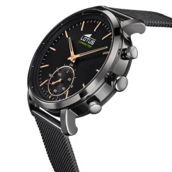Lotus Herrenuhr Edelstahl grau Lotus Classic Armbanduhr UL18806/1