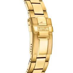Lotus Herrenuhr Edelstahl gold Lotus Classic Armbanduhr UL18914/4