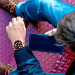 Lotus Herrenuhr Edelstahl silbergold Lotus Classic Armbanduhr UL18801/4