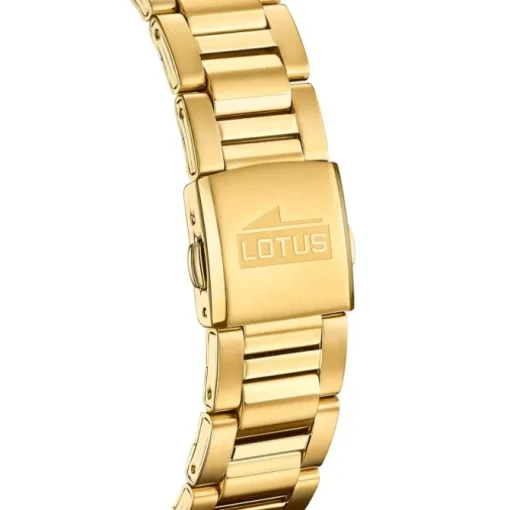 Lotus Herrenuhr Edelstahl gold Lotus Classic Armbanduhr UL18917/1