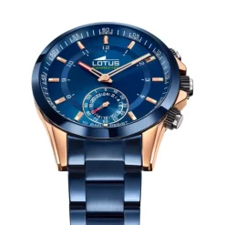 Lotus Herrenuhr Edelstahl blau Lotus Classic Armbanduhr UL18809/1