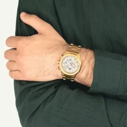 Lotus Herrenuhr Edelstahl gold Lotus Classic Armbanduhr UL18868/1