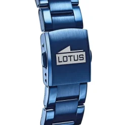Lotus Herrenuhr Edelstahl blau Lotus Classic Armbanduhr UL18809/1