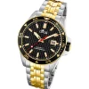 Lotus Herrenuhr Excellent Armbanduhr Edelstahl silber gold UL18652/4