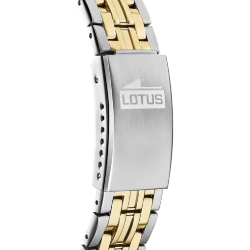 Lotus Herrenuhr Excellent Armbanduhr Edelstahl silber gold UL18652/4