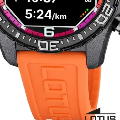 Lotus Herrenuhr Kunststoff orange Lotus Multifunktion Armbanduhr UL20000/7