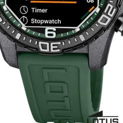 Lotus Herrenuhr Kunststoff Grün Lotus Multifunktion Armbanduhr UL20000/2