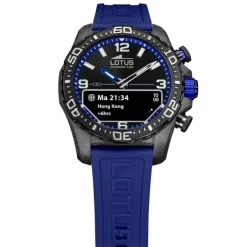 Lotus Herrenuhr Kunststoff Blau Lotus Multifunktion Armbanduhr UL20000/3