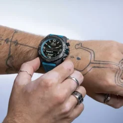 Lotus Herrenuhr Kunststoff Blau Lotus Multifunktion Armbanduhr UL20000/3