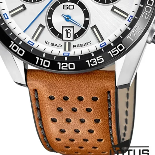 Lotus Herrenuhr Leder braun Lotus Classic Armbanduhr UL18915/1