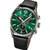 Lotus Herrenuhr Leder schwarz Lotus Classic Armbanduhr UL18683/4