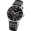 Lotus Herrenuhr Leder schwarz Lotus Classic Armbanduhr UL18832/3