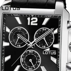 Lotus Herrenuhr Leder schwarz Lotus Classic Armbanduhr UL18851/4