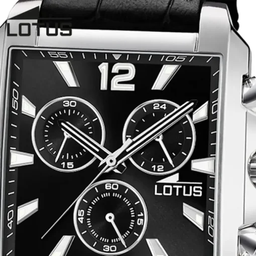 Lotus Herrenuhr Leder schwarz Lotus Classic Armbanduhr UL18851/4