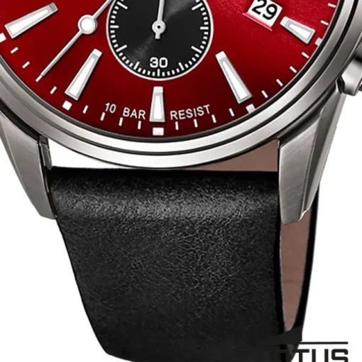 Lotus Herrenuhr Leder schwarz Lotus Classic Armbanduhr UL18683/5