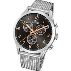 Lotus Herrenuhr Minimalist Armbanduhr Edelstahl silber UL18637/4