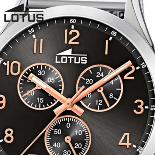 Lotus Herrenuhr Minimalist Armbanduhr Edelstahl silber UL18637/4