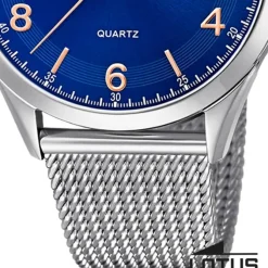 Lotus Herrenuhr Minimalist Armbanduhr Edelstahl silber UL18631/3