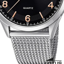 Lotus Herrenuhr Minimalist Armbanduhr Edelstahl silber UL18631/4