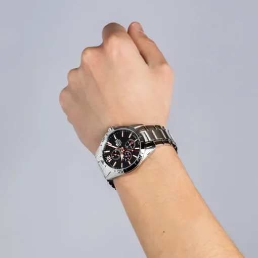 Lotus Herrenuhr Multifunktion Armbanduhr Edelstahl silber UL18812/6