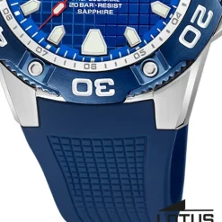 Lotus Herrenuhr Silikon blau Lotus Classic Armbanduhr UL18927/B