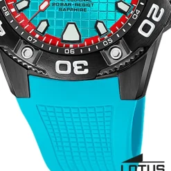 Lotus Herrenuhr Silikon blau Lotus Classic Armbanduhr UL18928/1