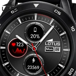 Lotus Herrenuhr Silikon schwarz Lotus Multifunktion Armbanduhr UL50013/D