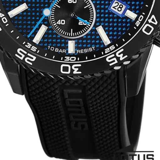 Lotus Herrenuhr Silikon schwarz Lotus Classic Armbanduhr UL18672/A