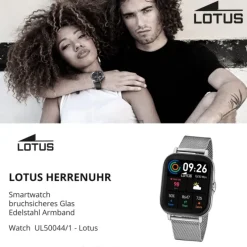 Lotus Herrenuhr Smartwatch Smartwatch Edelstahl silber UL50044/1