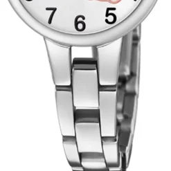 LOTUS Jugend Armbanduhr Junior 18658/5 Quarz Edelstahl silber UL18658/5