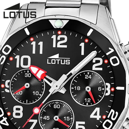 Lotus Jugend Kinderuhr Edelstahl silber Lotus Classic Armbanduhr UL18858/2