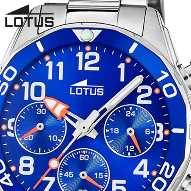 Lotus Jugend Kinderuhr Edelstahl silber Lotus Classic Armbanduhr UL18858/1